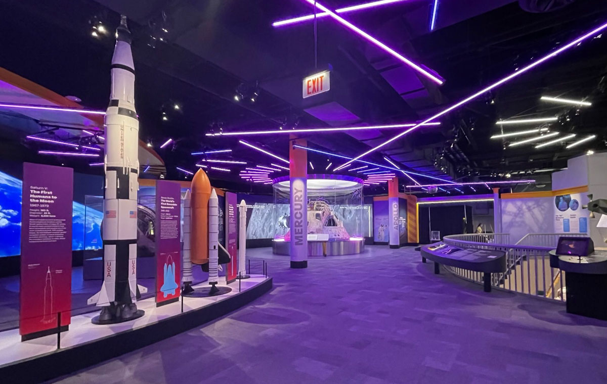 Experiential production on display at Henry Crown Space Center